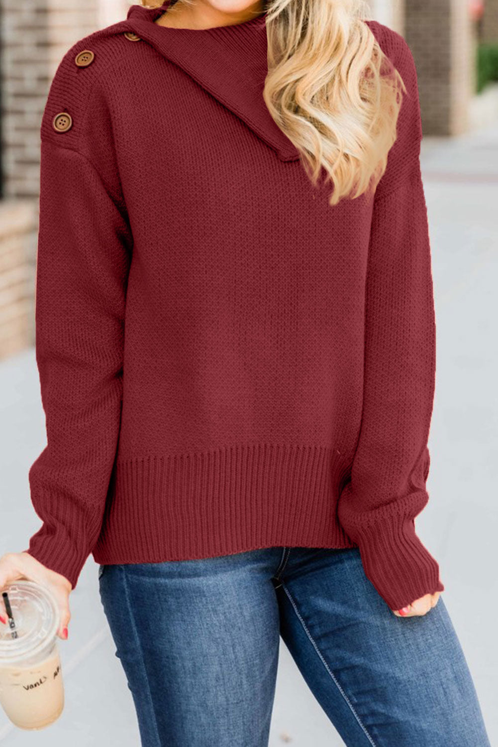 Lina® | Elegancki i zrelaksowany zimowy sweter