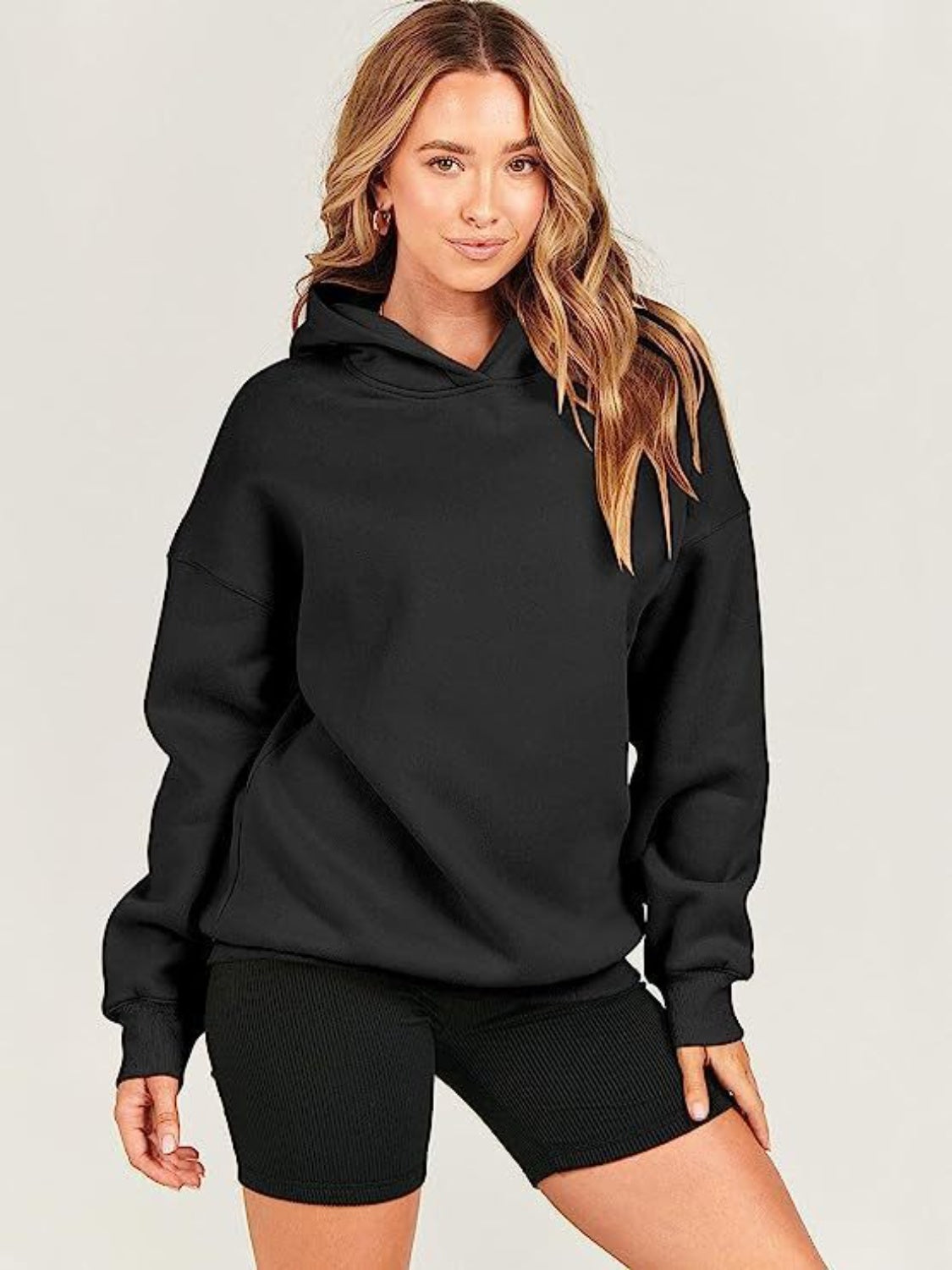 Melanie® | Bluza z długim rękawem i obniżonymi ramionami