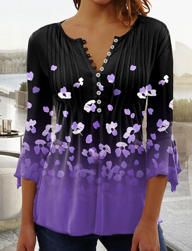 Fara® | Swobodny i stylowy t-shirt zimowy