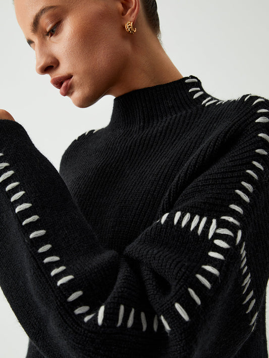 Adriana® | Luźny, dzianinowy sweter oversize