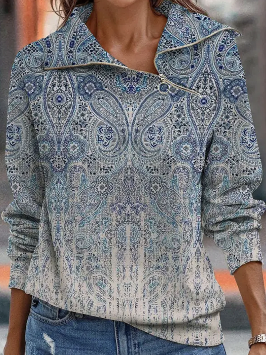 Leila® | Swobodny i zrelaksowany zimowy sweter