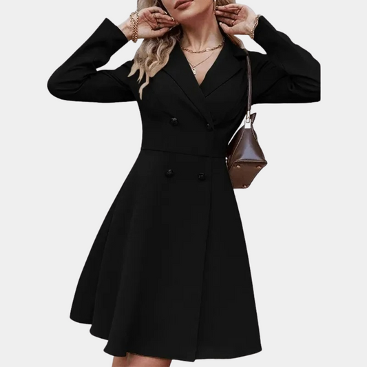 Emma® | Modna i niewymagająca wysiłku sukienka zimowa