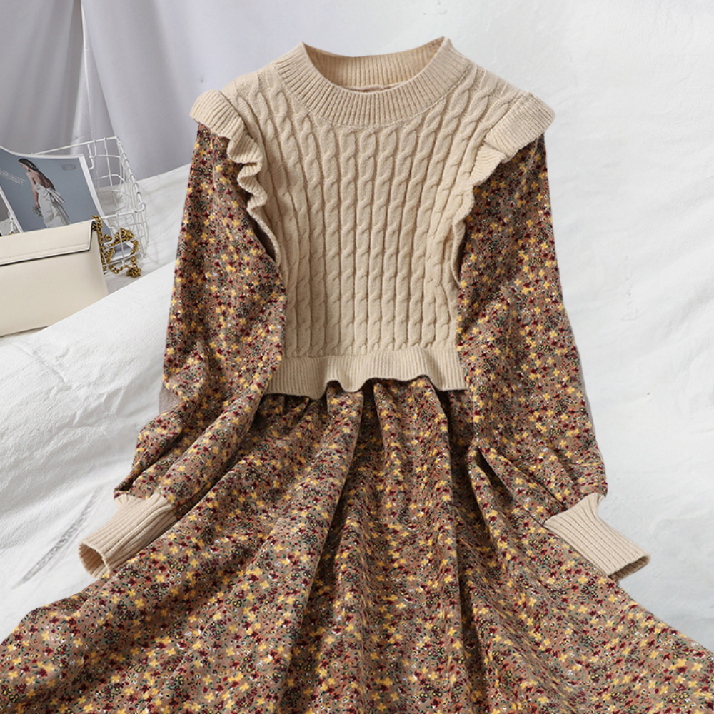 Natividad® | Modna i niewymagająca wysiłku sukienka zimowa