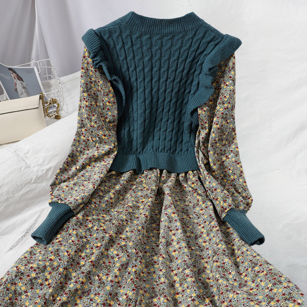 Natividad® | Modna i niewymagająca wysiłku sukienka zimowa