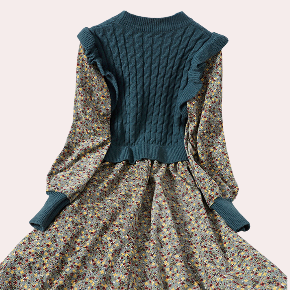 Natividad® | Modna i niewymagająca wysiłku sukienka zimowa