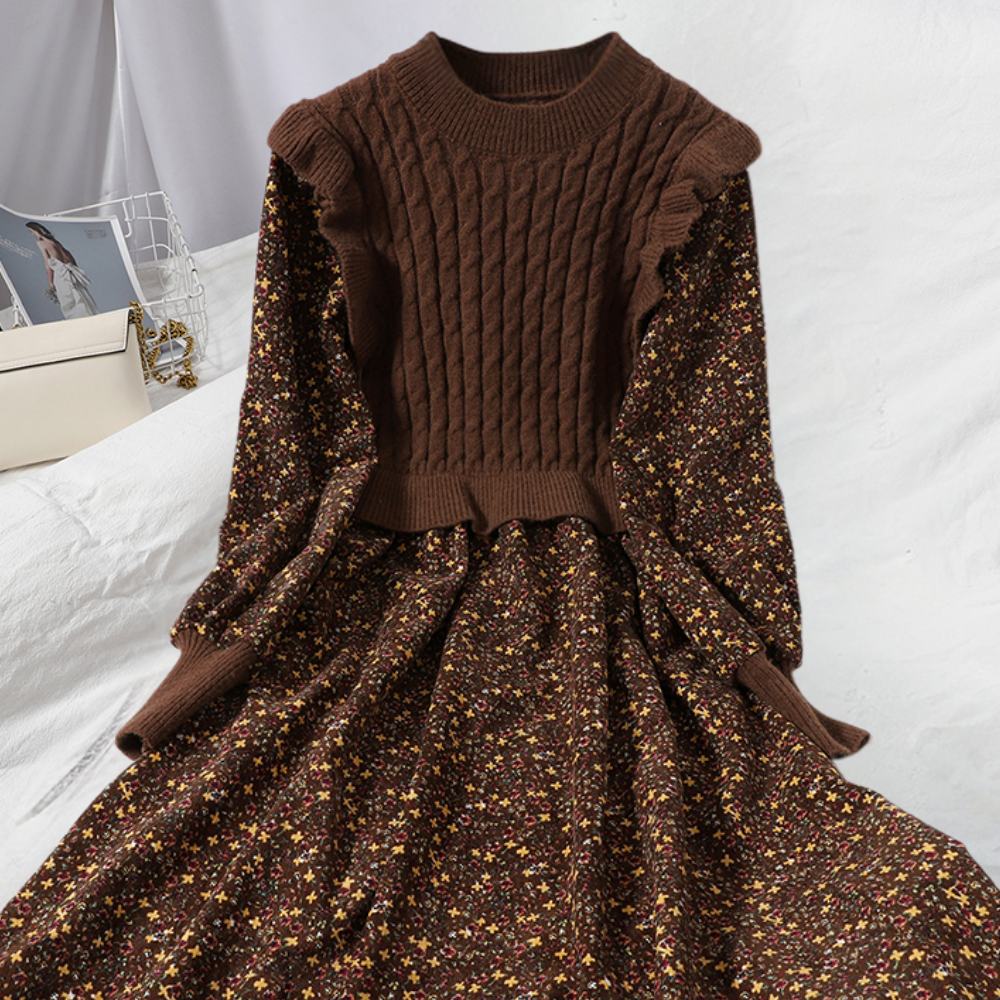 Natividad® | Modna i niewymagająca wysiłku sukienka zimowa