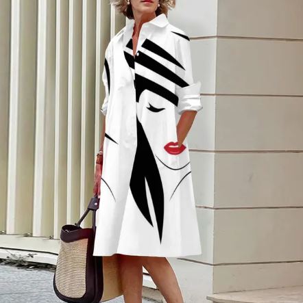 Katia® | Klasyczna i elegancka sukienka zimowa