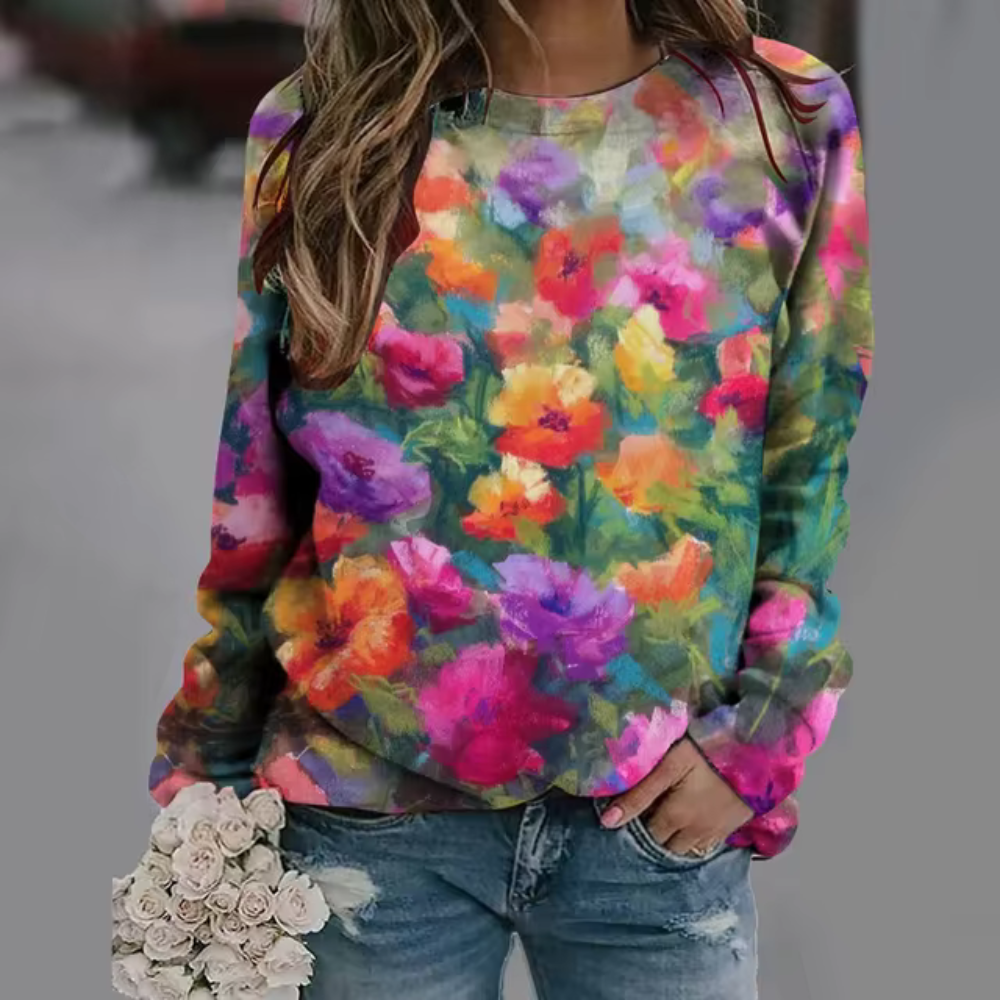 Birgit® | Stylowa, luźna bluza
