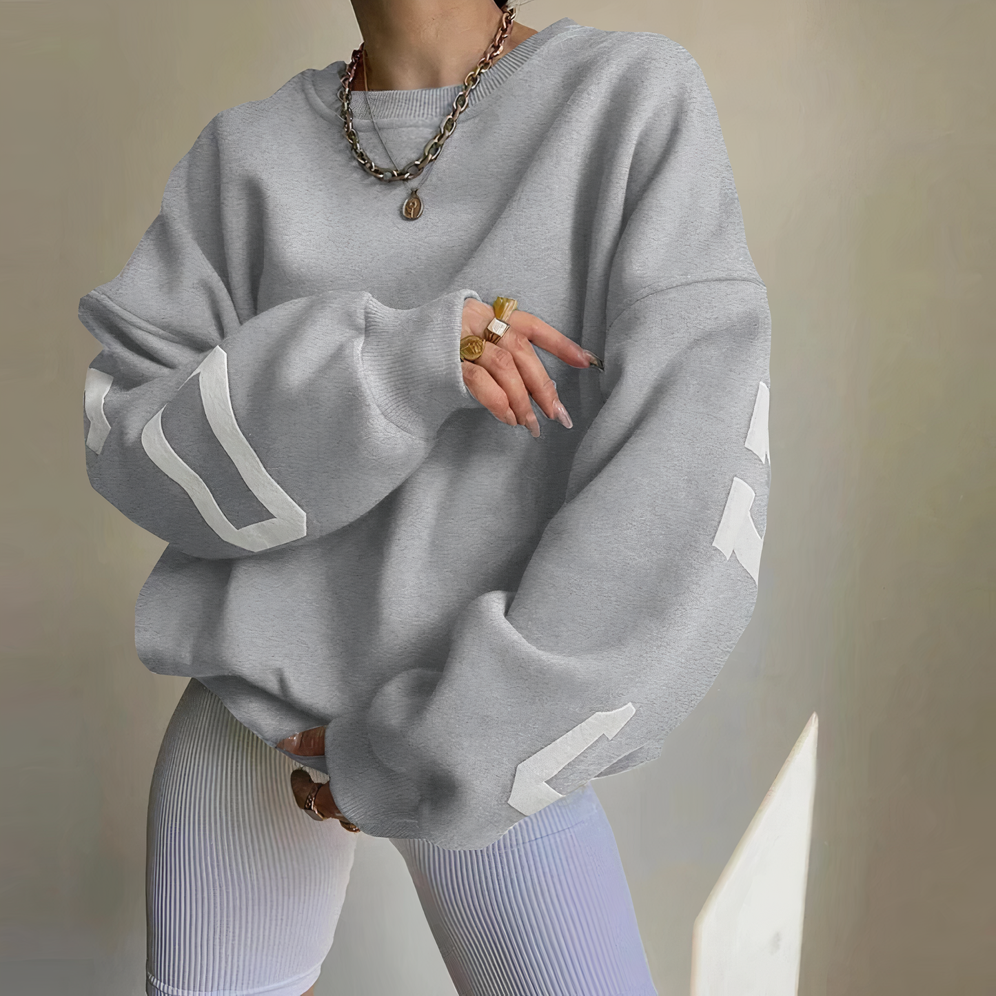 Aafke® | Sweter typograficzny