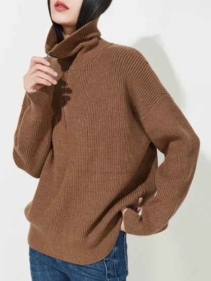 Alba® | Stylowy sweterek zapinany na luźny zamek