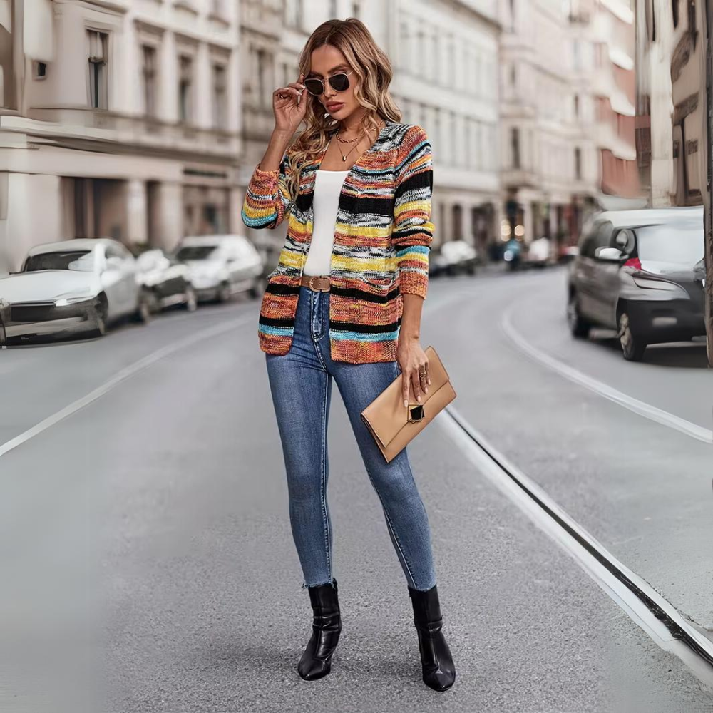 Agnès® | Elegancki i swobodnie ogólny kardigan