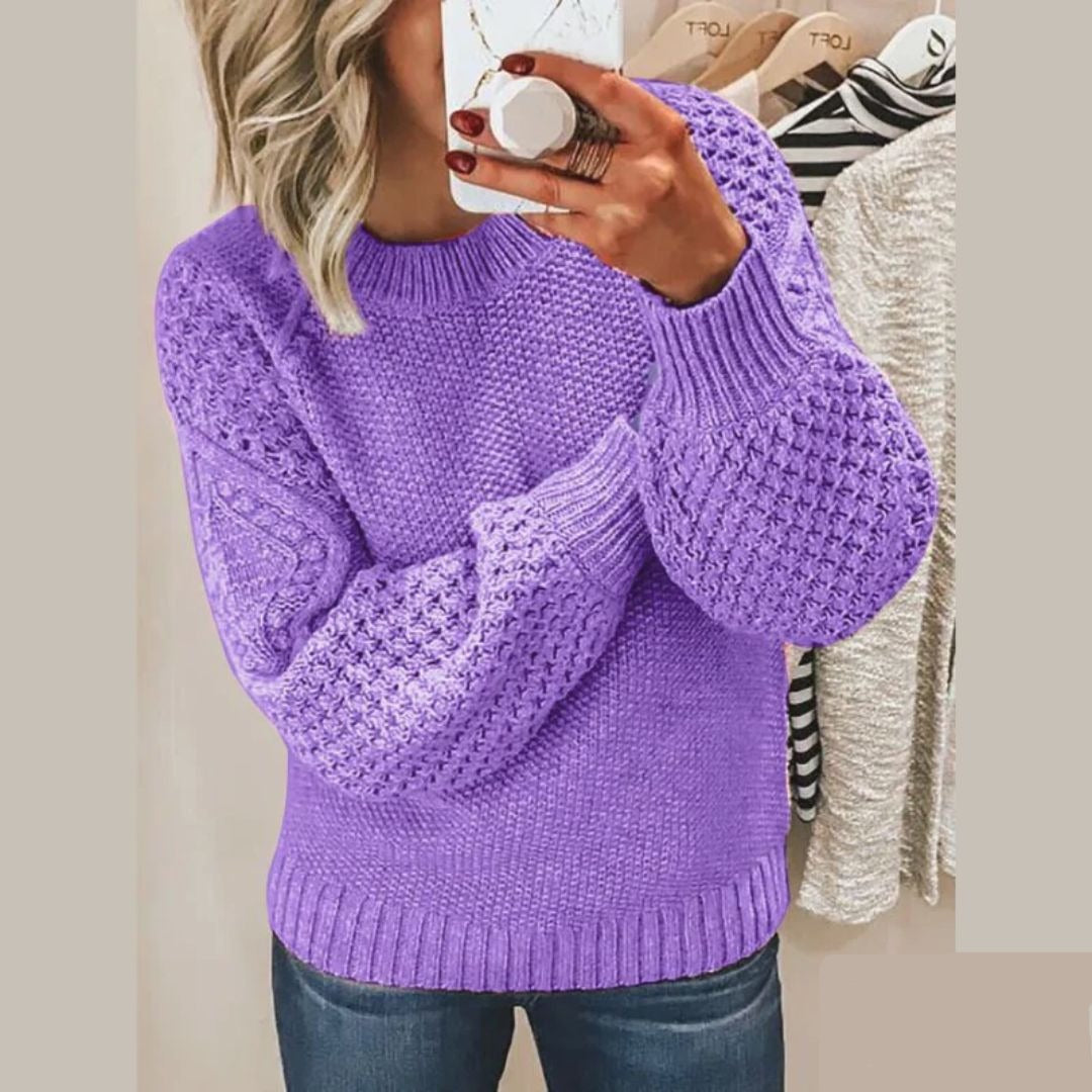 Mercedes® | Sweter z miękkiej dzianiny