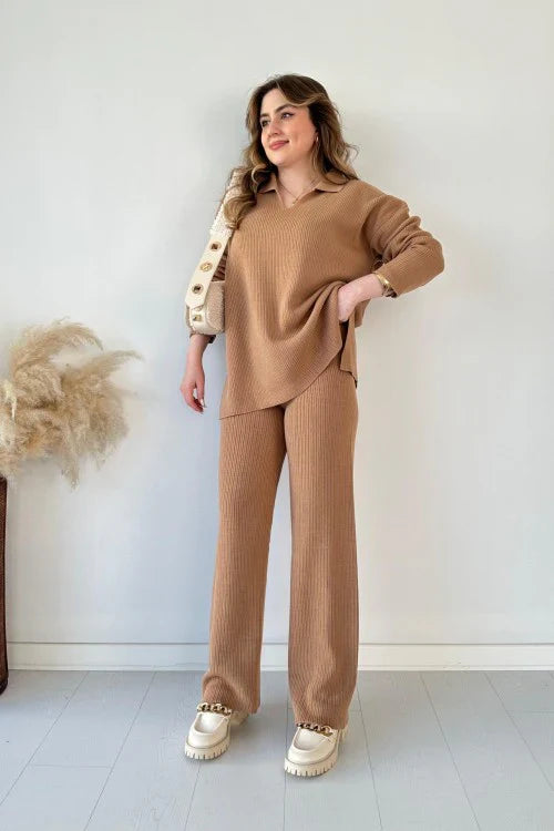 Ainhoa® | Stylowy komplet z dekoltem w kształcie litery V