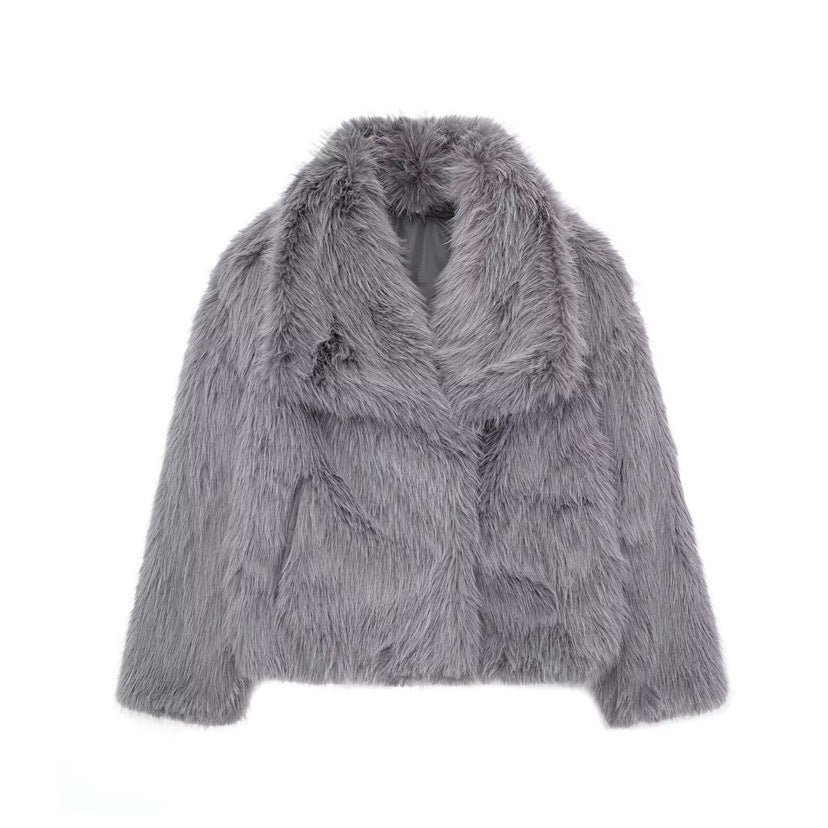 Alba® | Elegancka kurtka ze sztucznego futra