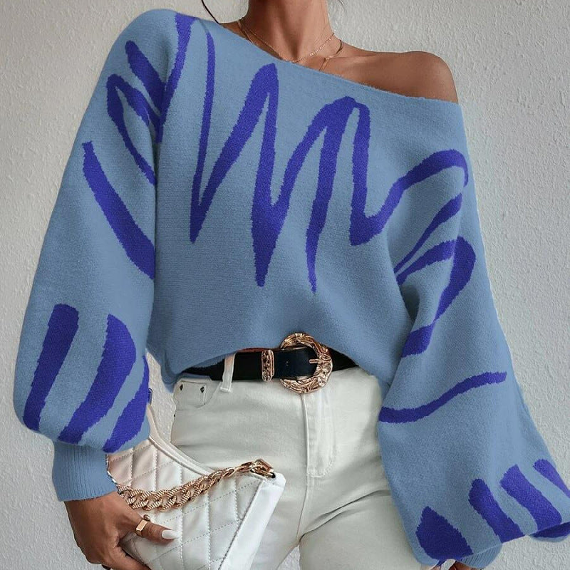 Milagros® | Sweter oversize z grafiką