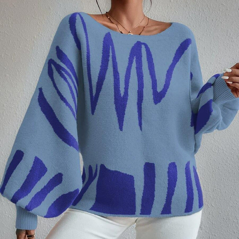 Milagros® | Sweter oversize z grafiką