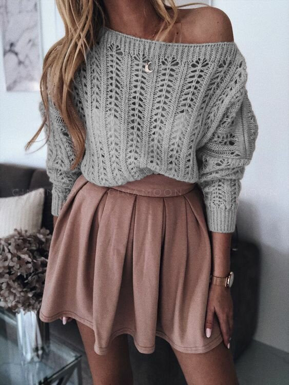 Iliana® | Prosty i stylowy sweter zimowy