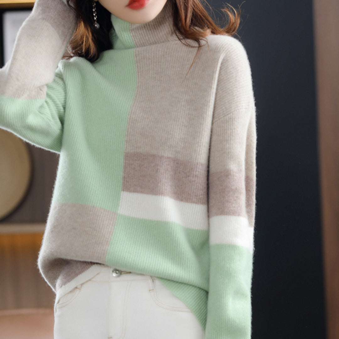 Alessia® | Casualowy sweter damski z golfem