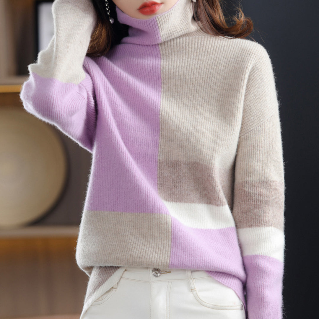Alessia® | Casualowy sweter damski z golfem