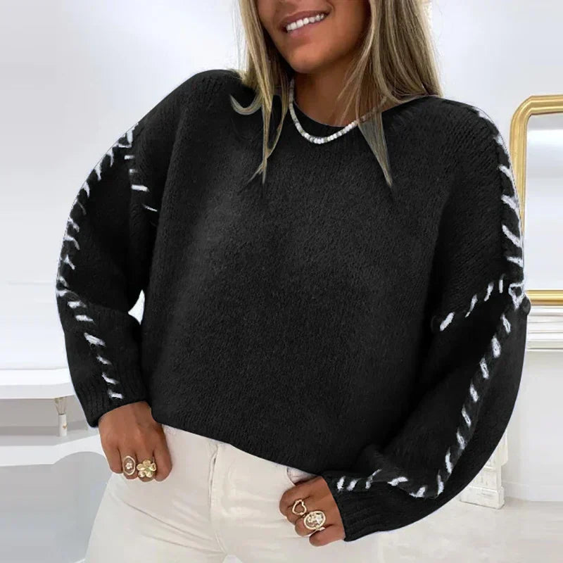 Martina® | Zrelaksowany i ponadczasowy sweter zimowy