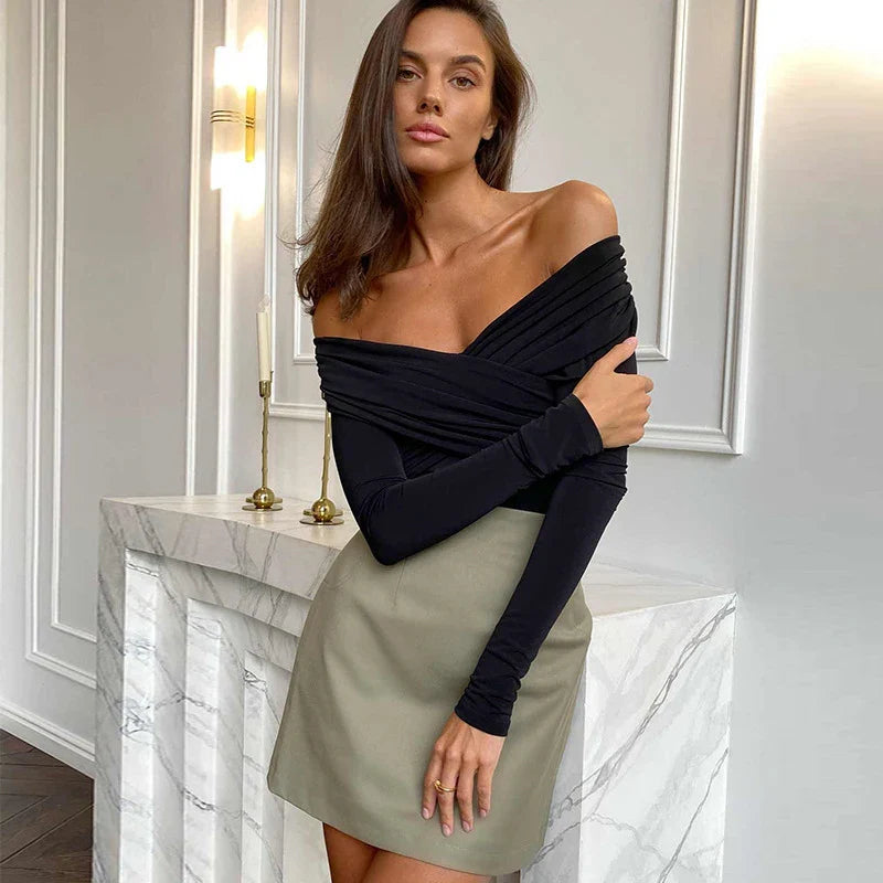 Mireya® | Modny top bez pleców