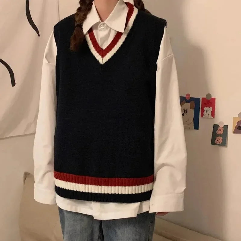 Adelheid® | Sweter damski w miękkie paski i luźny fason