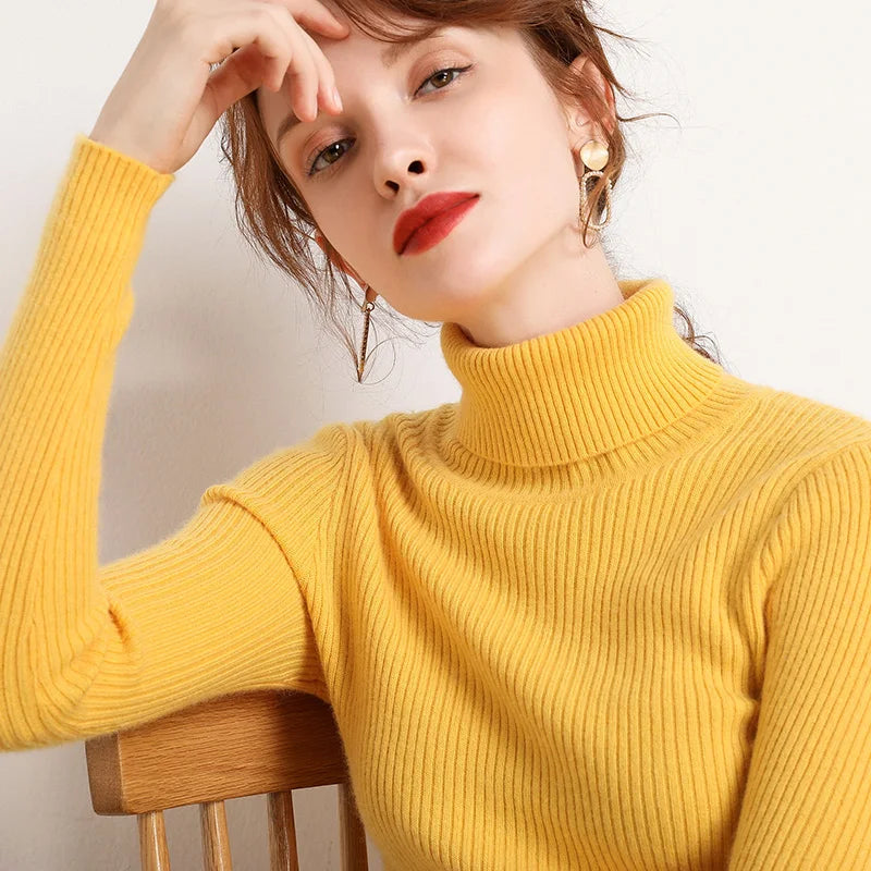Irati® | Sweter z golfem dla kobiet