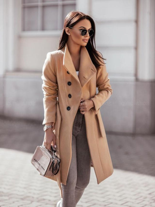 Alessia® | Długi płaszcz zimowy