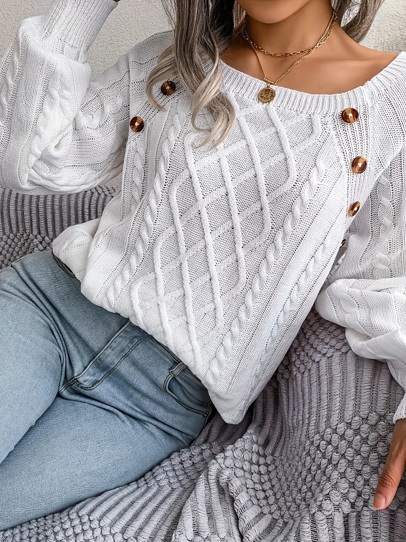 Abigail® | Sweter z wełny merynosów