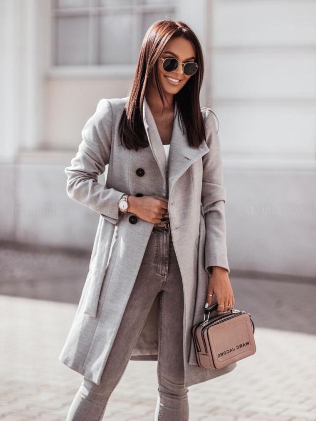Alessia® | Długi płaszcz zimowy