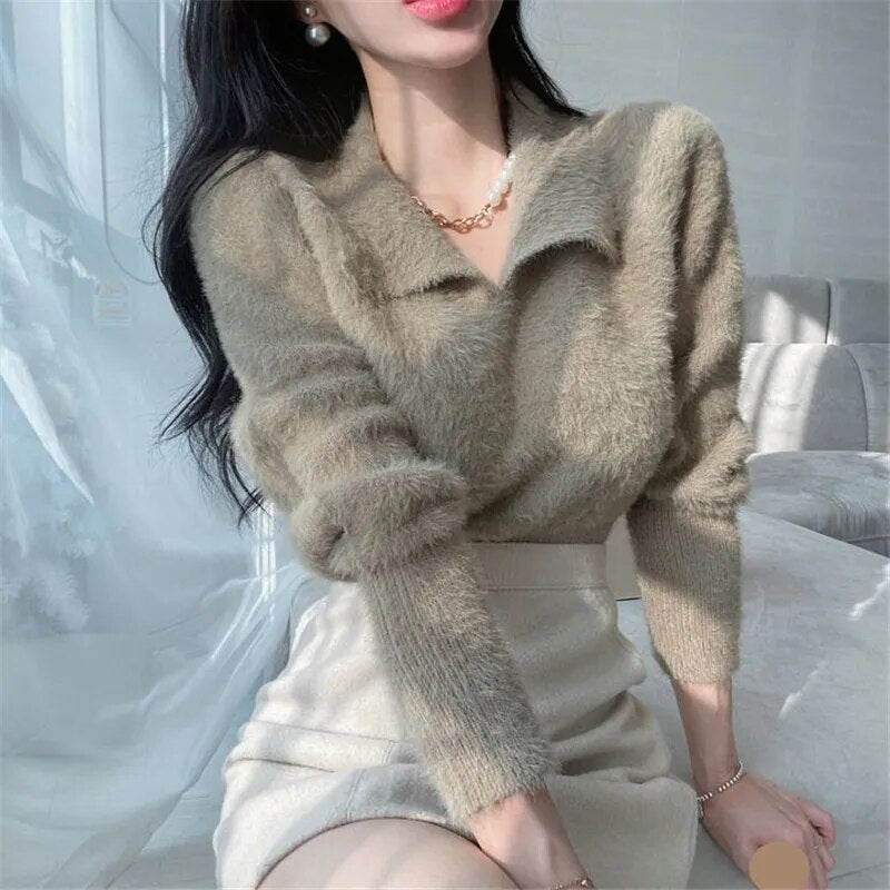 Adela® | Modny i elegancki zimowy sweter