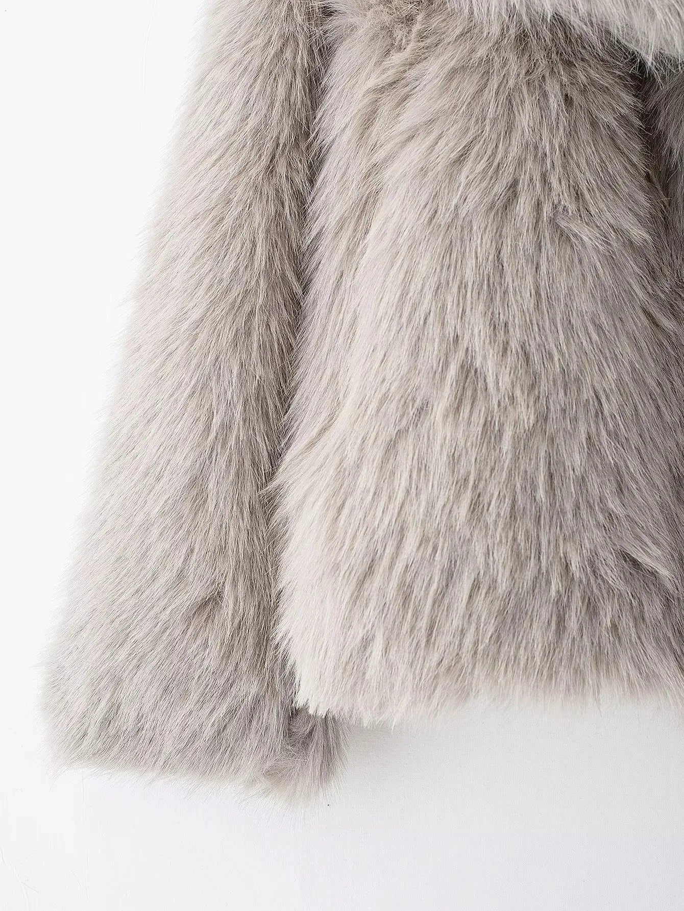 Addison® | Elegancka kurtka ze sztucznego futra