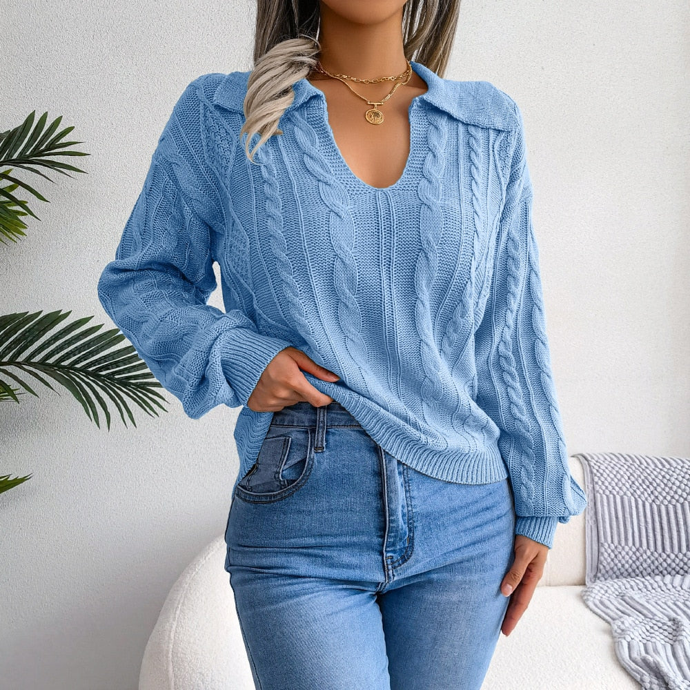 Avelina® | Elegancki i wszechstronny zimowy sweter