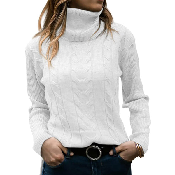 Mia® | Sweter z golfem dla kobiet