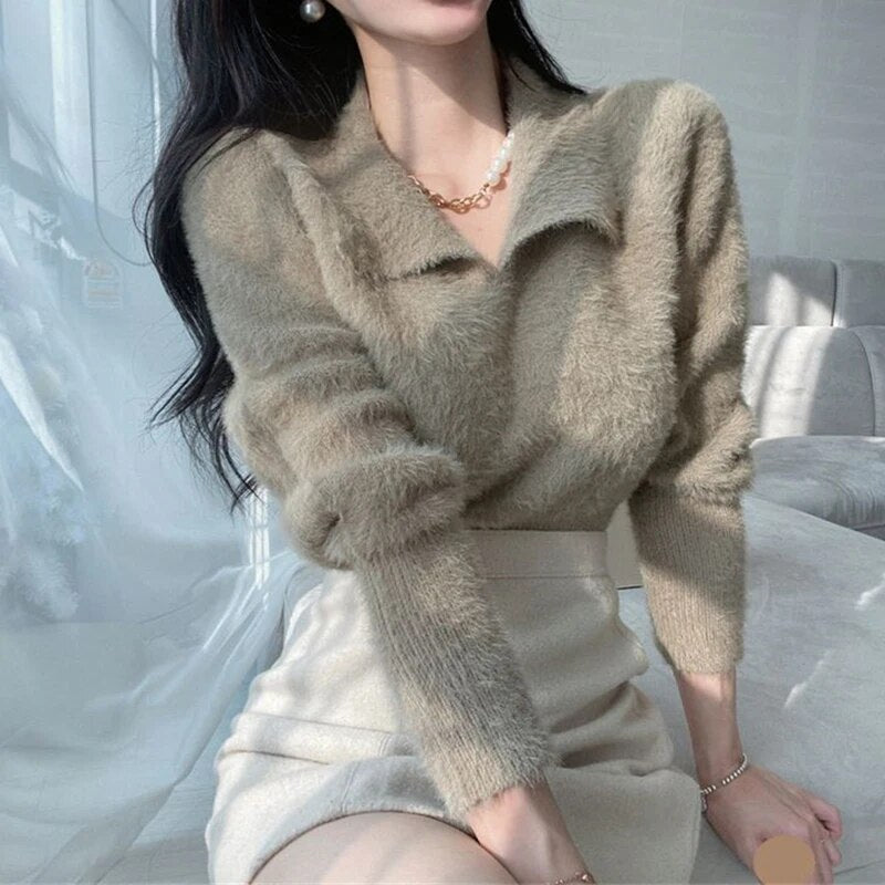Adela® | Modny i elegancki zimowy sweter