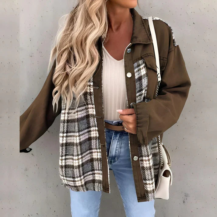 Jacqueline® | Zrelaksowana i ponadczasowa kurtka zimowa