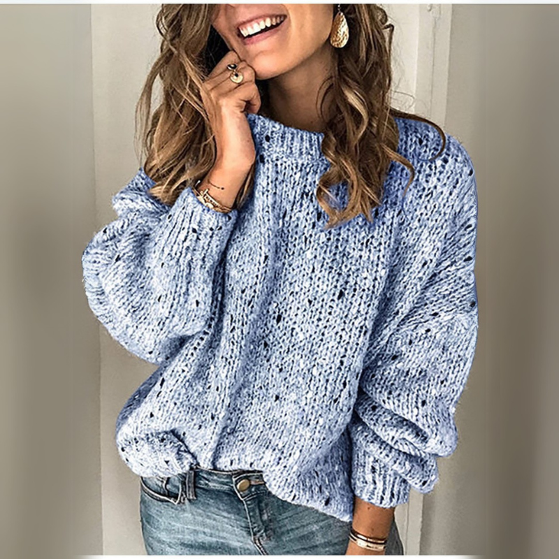 Adriana® | Przytulny sweter damski z dzianiny w stylu retro