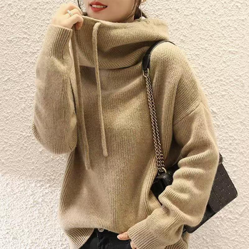 Agustina® | Dzianinowa bluza z kapturem dla kobiet