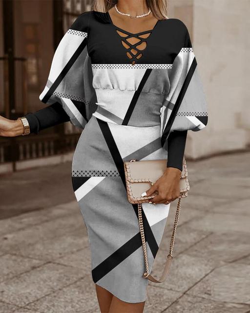 Gertrudis® | Dopasowana i elegancka sukienka zimowa