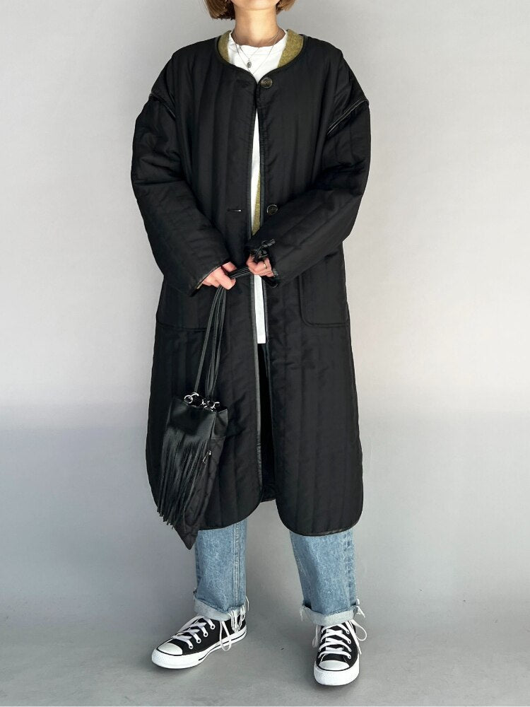 Millie® | Modny pikowany płaszcz