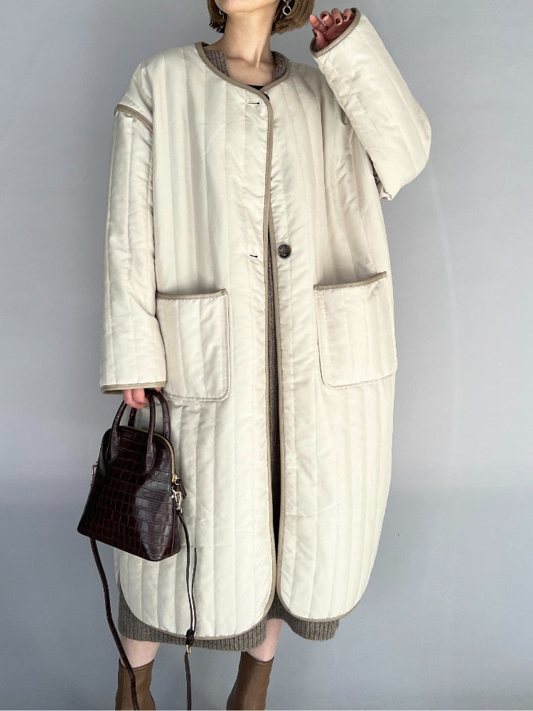 Millie® | Modny pikowany płaszcz