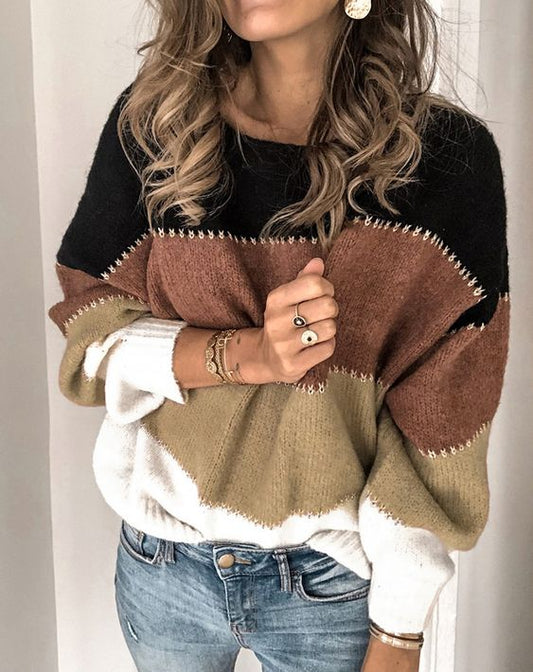 Francoise® | Elegancki i swobodny zimowy sweter