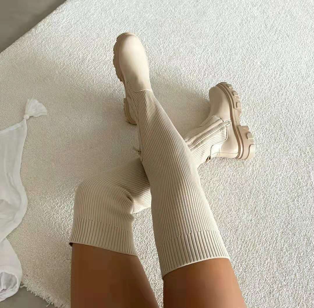 Mila® | Wysoce elastyczne buty dzianinowe, wygodne i eleganckie