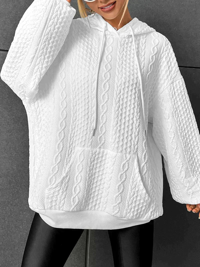 Joyce® | Elegancka i swobodnie ogólna bluza z kapturem