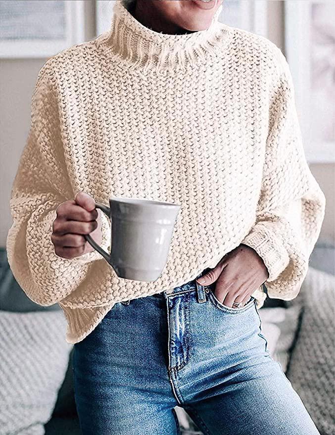 Podstawowy sweter z długim rękawem