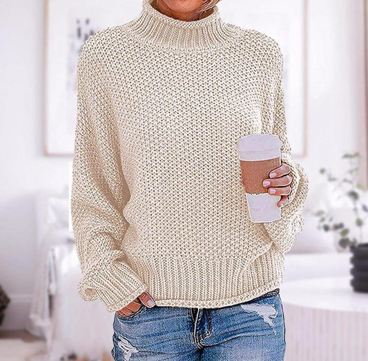 Podstawowy sweter z długim rękawem