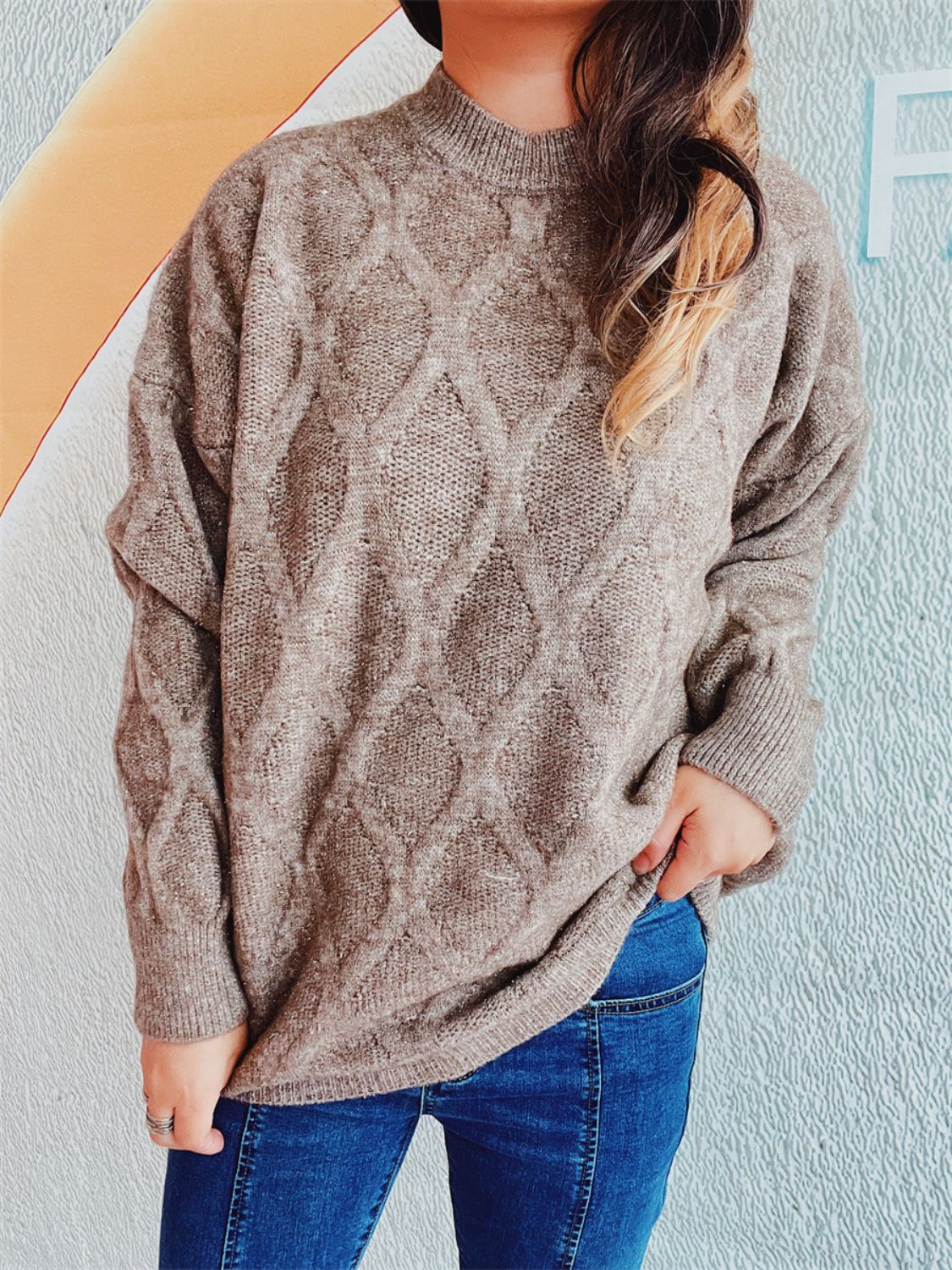 Kimberly® | Wygodny i modny zimowy sweter