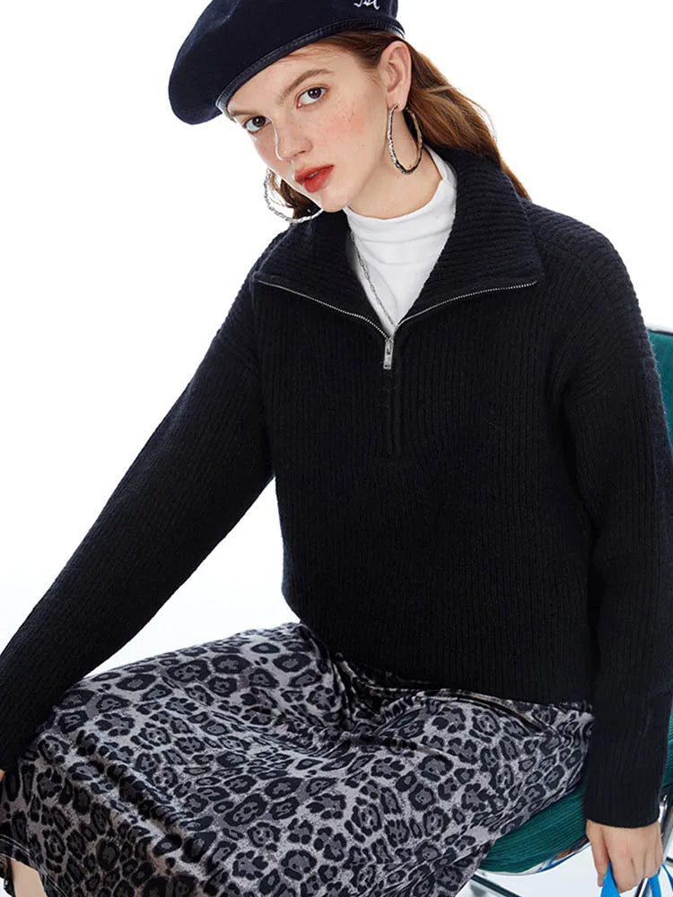Alba® | Stylowy sweterek zapinany na luźny zamek