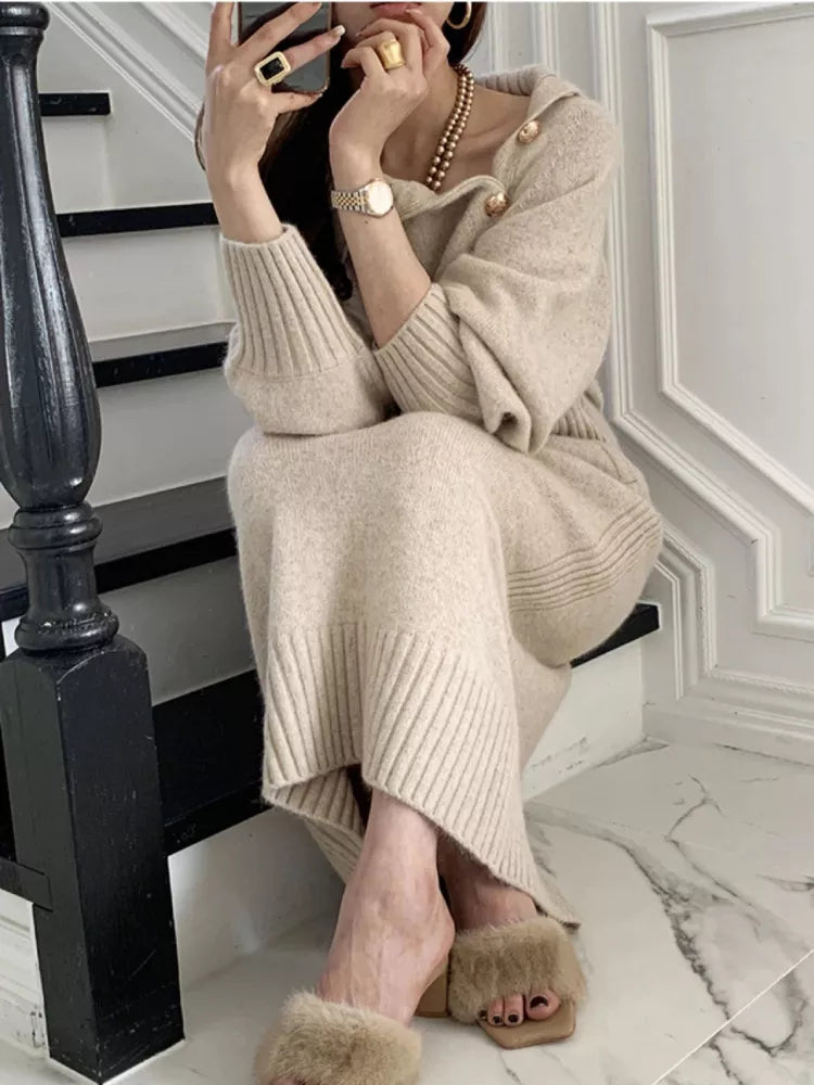 Merced® | Elegancka sukienka z golfem