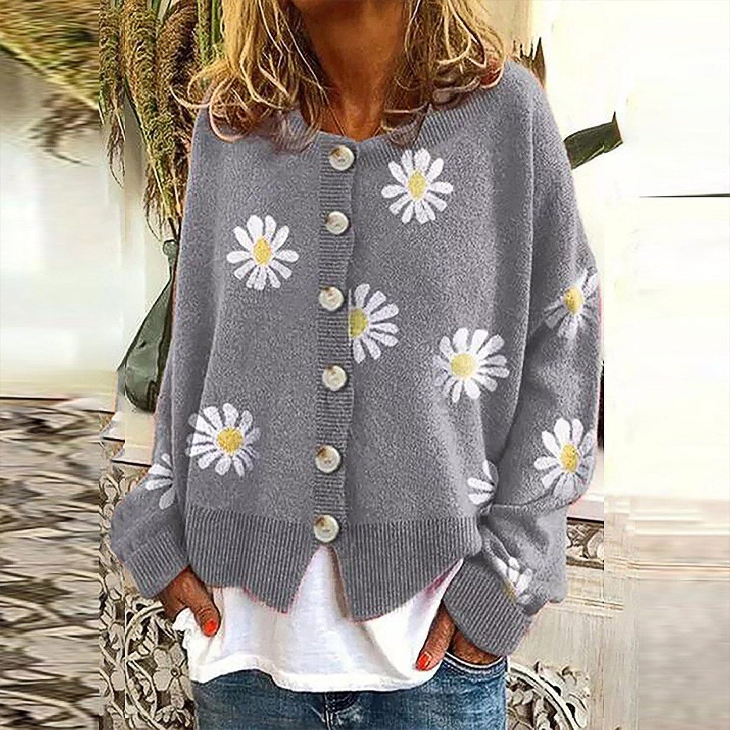 Alejandra® | Sweter rozpinany. Miękki materiał, wygodny w noszeniu
